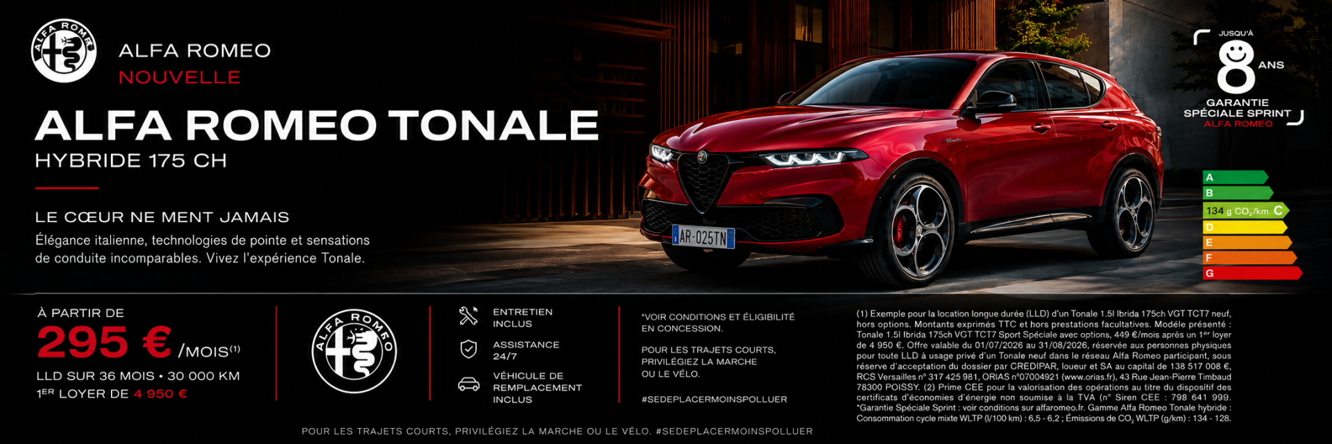 TONALE offre été