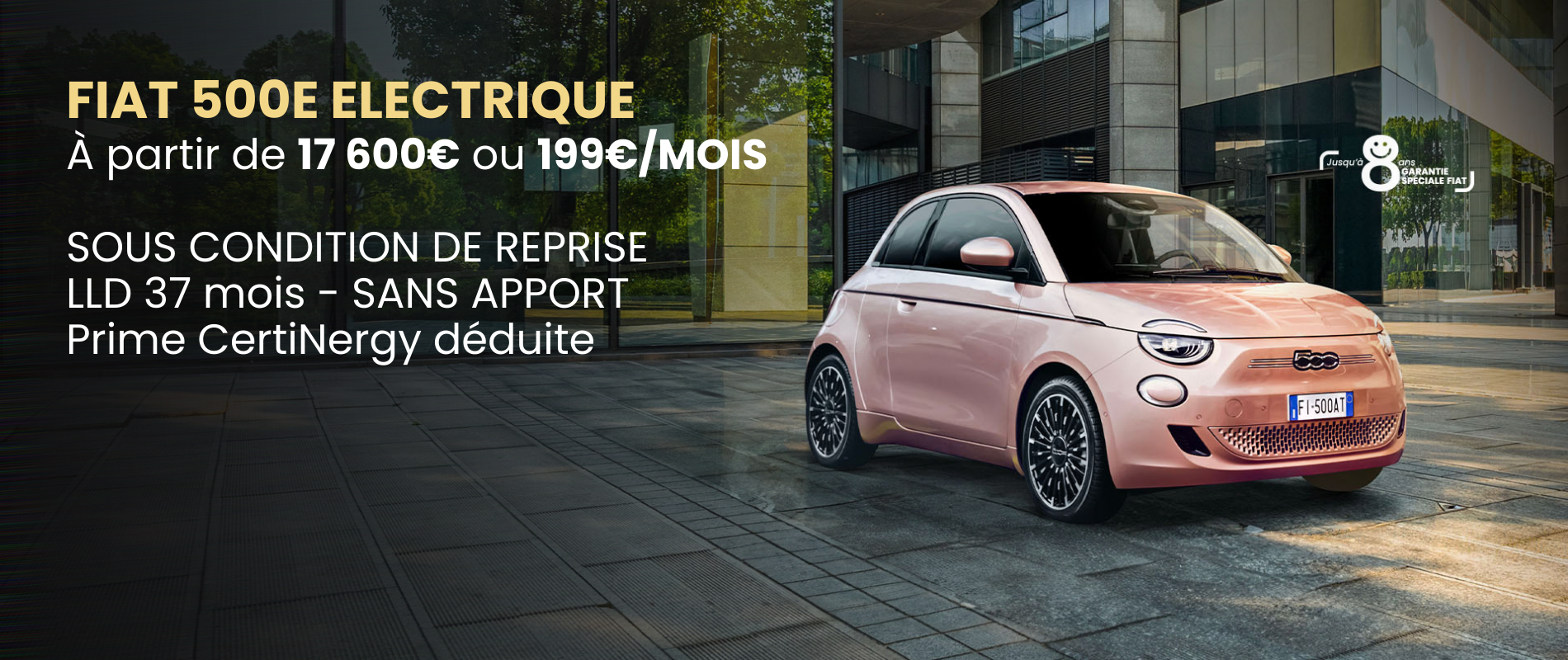 Fiat 500E electrique