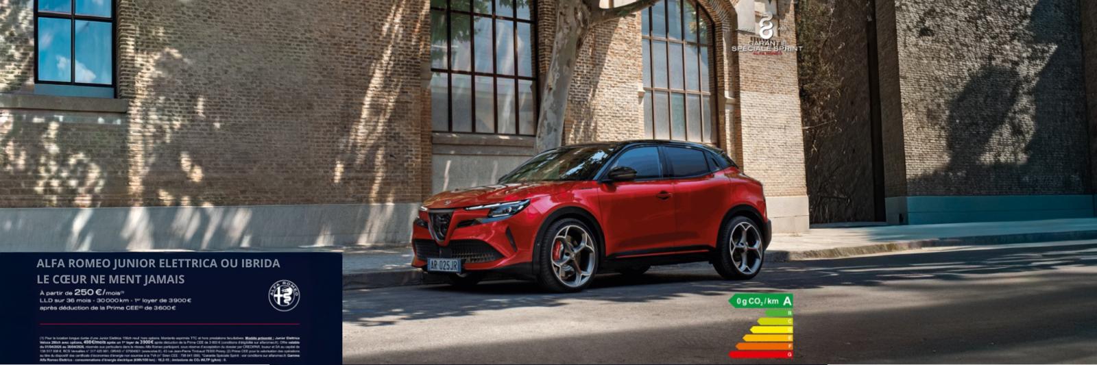 ALFA ROMEO JUNIOR ÉLECTRIQUE OU HYBRIDE